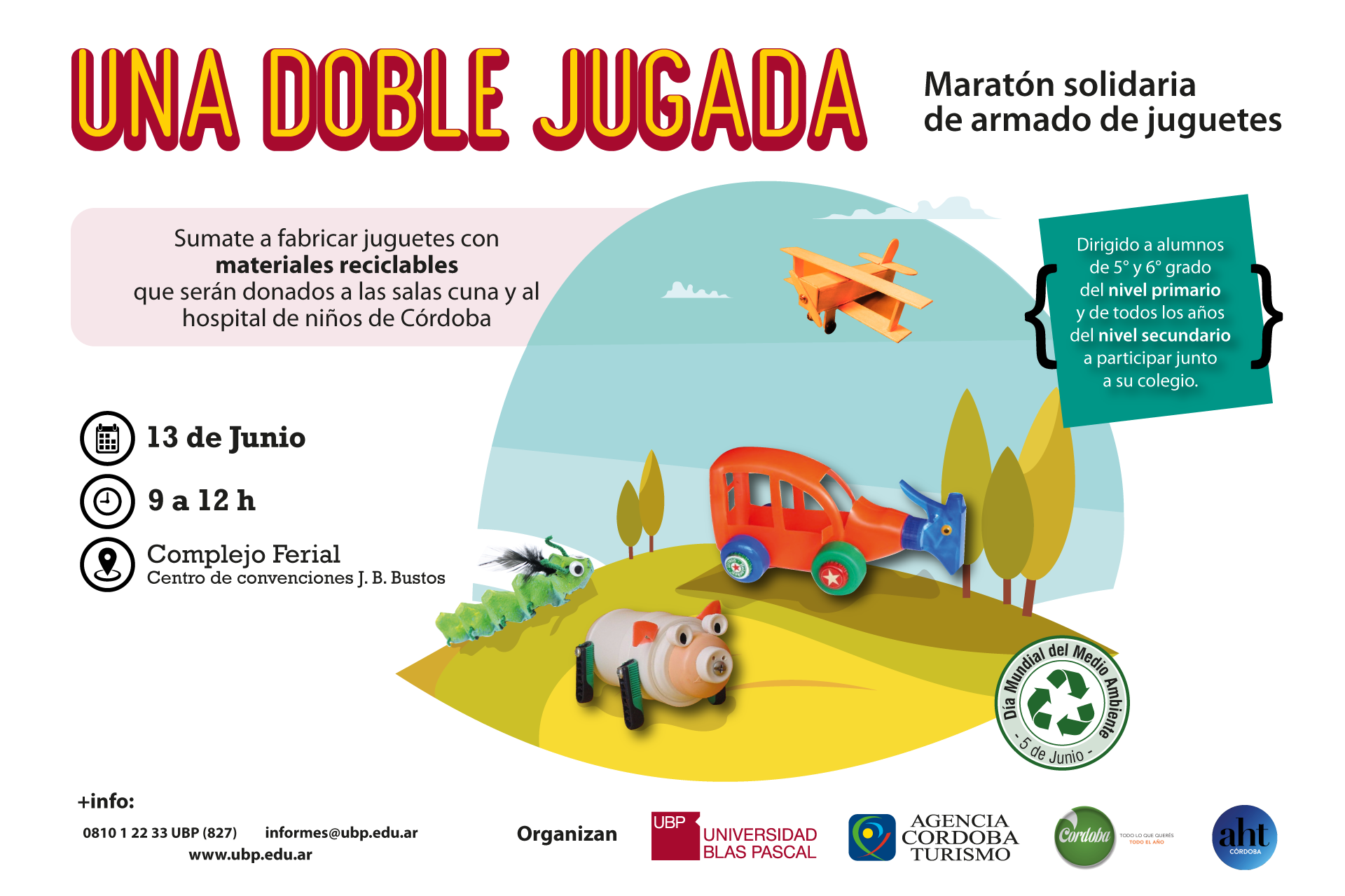 ¡Colaborá en la maratón solidaria de fabricación de juguetes!